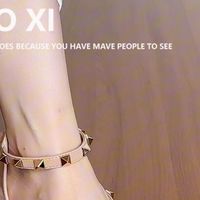 法式单鞋2026春秋新款铆钉高跟鞋女粗跟尖头气质包头一字带凉鞋夏