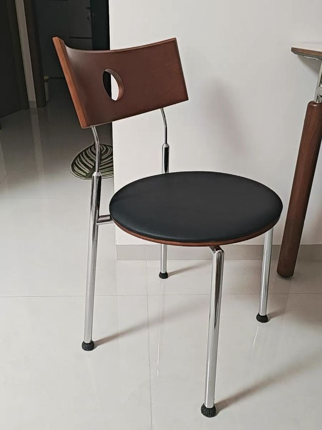 实木靠背餐椅客厅现代简约餐桌椅子