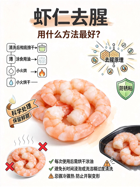 虾仁去腥用什么方法最好？