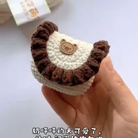 小熊耳机包钩针编织教程：从材料准备到成品组装