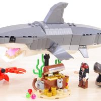 乐高31381创意百变系列凶猛的鲨鱼快速搭建及评测