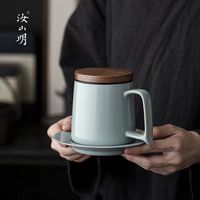 汝山明抱朴办公杯四件套｜送礼封神的中式雅韵✨