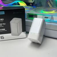100W虚标？酷态科6号Ultra多口充电器真实输出缩水，苹果小米双生态用户才值得买