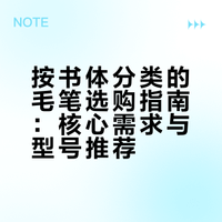 书法人的毛笔们（按字体，全自用）