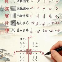 硬笔书法入门指南：运笔规律与结构法则