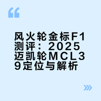 风火轮金标F1｜2025迈凯轮MCL39 皮亚斯特里
