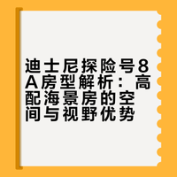 迪士尼探险号8A房型10700房间
