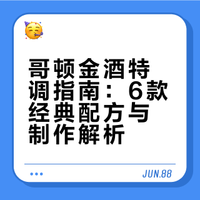 哥顿金酒特调|你试过这样喝“金苹果”吗？