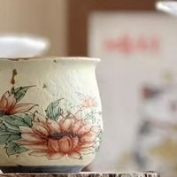 闻香茶杯陶瓷！功夫茶具个人品茗杯绝绝子！