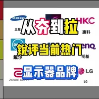热门显示器品牌梯队分级：从顶级到NPC的全方位评测