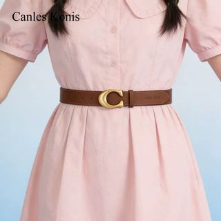 ✨牛仔裤的本命腰带｜Canles Konis 2026 新款真皮款