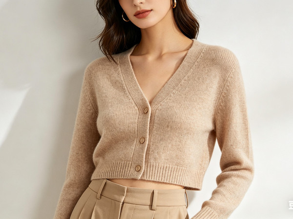 春季针织开衫：温柔春日穿搭
