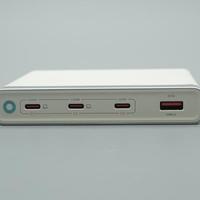 移速165W氮化镓桌面充电器拆解：四口配置与内部用料分析