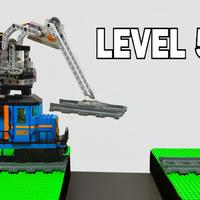 乐高火车头改装大挑战！10+颗粒轨道轻松过