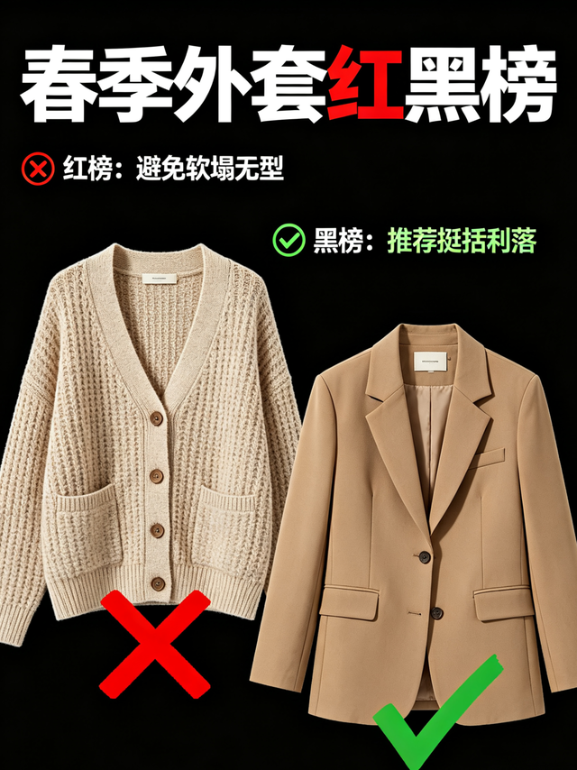 春季外套红黑榜｜闭眼入不踩雷