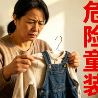 致命童装隐患清单：四类衣物禁用指南与安全选购标准