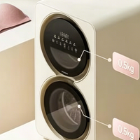 刘亦菲同款！追觅双黄蛋双舱洗烘一体国补后 1699.15 元分区洗护