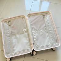 贫穷女大全款拿下的小粉行李箱！