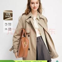 春季外套推荐：轻薄卡其风衣