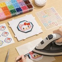 新手避坑指南：用对毛毯+控温电熨斗，一次搞定不废豆的拼豆烫制定型