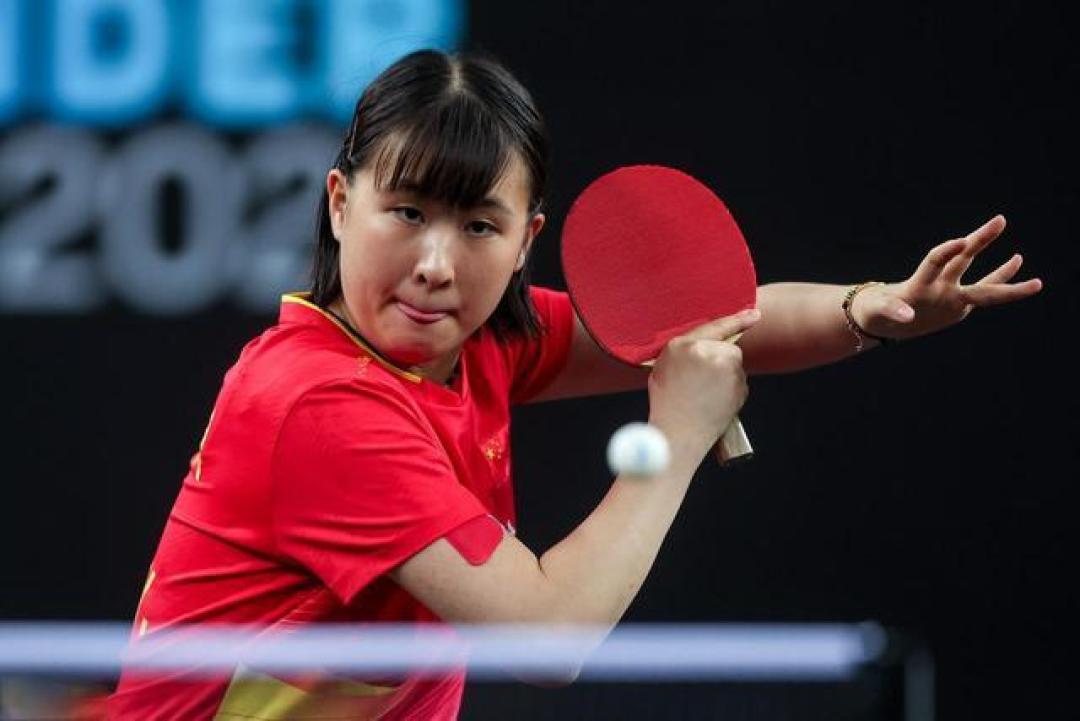 孙颖莎陪练发威!国乒削球小将朱梓予3-1力克日本名将