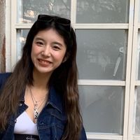 春日阳光下的两套穿搭