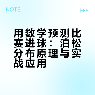 用数学预测比赛进球：泊松分布原理与实战应用