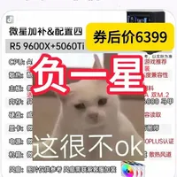 6399元9600X+4060Ti整机配置深度拆解：价格香还是坑?