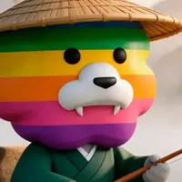 睡前故事：驻足山水，款待清风，「彩虹狮花湾」毛绒玩具