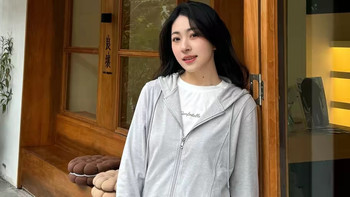 热风开衫卫衣：春季懒人神器