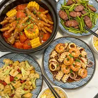 今天我家的晚饭，香迷糊了