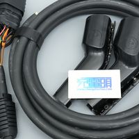 支持22kW充电功率，莲花跑车欧标三相交流充电枪延长线拆解