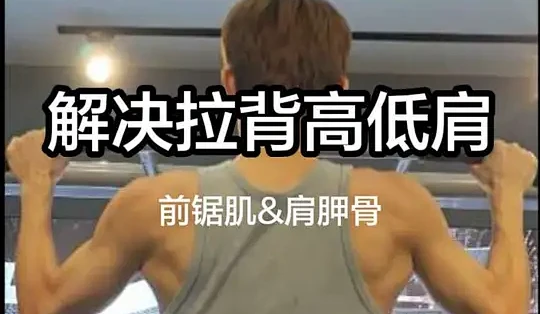 拉背或引体时出现高低肩?关注前锯肌以改善肩胛功能_瑜伽运动_什么值得买
