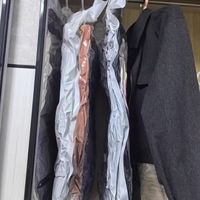 衣柜救星！挂式真空羽绒服收纳袋，大衣不塌、省出半壁衣柜