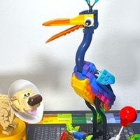 难以撑起情怀｜乐高43290《飞屋环游记》凯文与逗逗评测