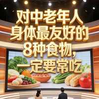 对中老年友好的8种食物