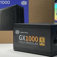 高桥的好物开箱 篇零：内存降价想装机？酷冷至尊GX GOLD 1000W：亲民价位全桥金牌方案