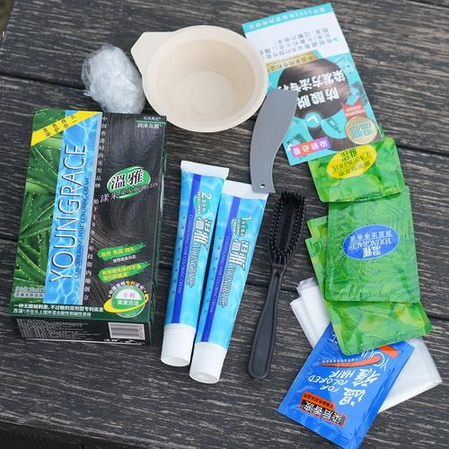 在家自己染发用什么染发剂好？实测五款家用的染发剂，温和不刺激