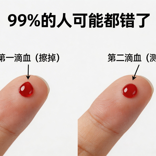 给长辈买血糖仪，先看这篇！测血糖第一滴血要不要擦，实测数据