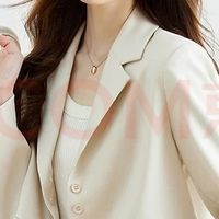 春日杏色西服，清新百搭