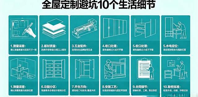 全屋定制避坑指南:10个关键细节与落地建议_卧室家具_什么值得买