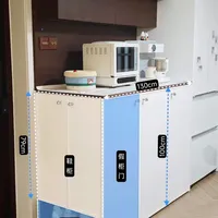 入户无玄关？把鞋柜藏进餐边柜～