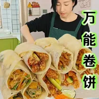 不用和面的万能卷饼制作指南：平底锅一摊即成