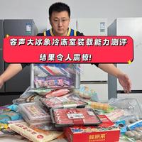容声大冰象冷冻室装载能力测评结果令人震惊