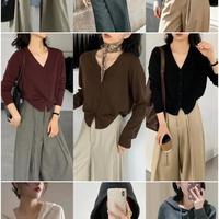 针织衫配阔腿裤：换季穿搭的显瘦与质感之道