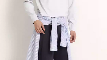 BEANPOLE滨波 2026年春夏季男士休闲户外简约风长袖T恤