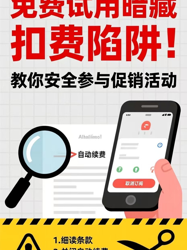 放心消费科普大赛：免费试用？小心自动续费！