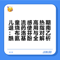 儿童流感高热期退烧药使用指南：布洛芬与对乙酰氨基酚全解析