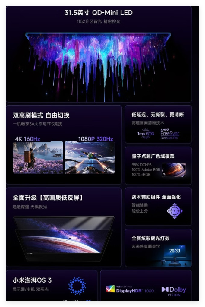 小米显示器