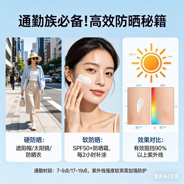 通勤族必备！高效防晒秘籍